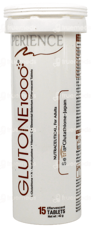 Glutone 1000 Effervescent Tablet 15